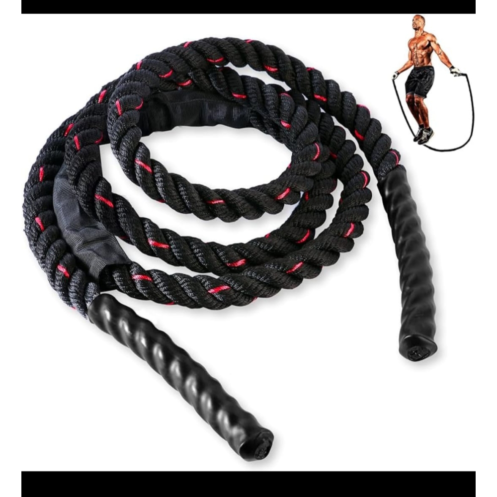 Battle Rope Skipping Rope - Home Gym Equipments