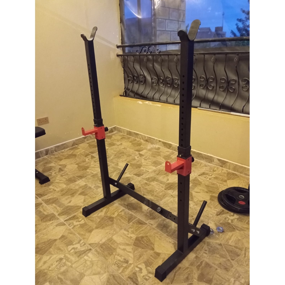 Adjustable Squat & Bench Rack - Home Gym Equipments